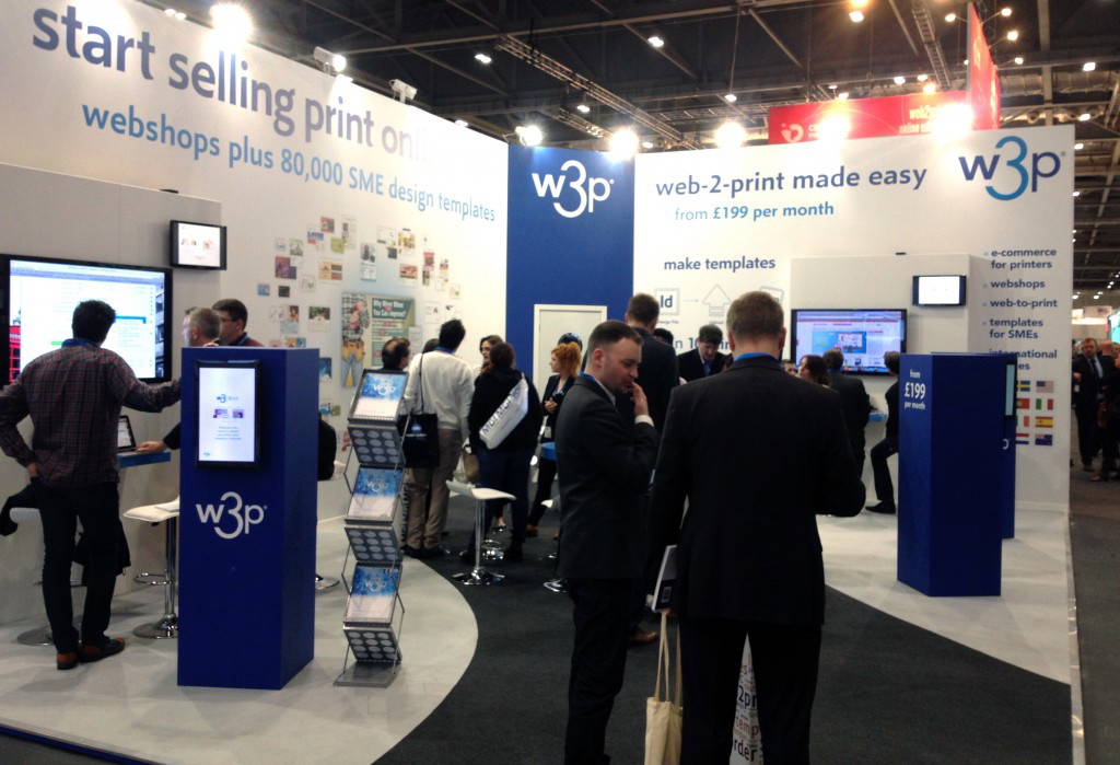 W3P exhibition stand at Ipex